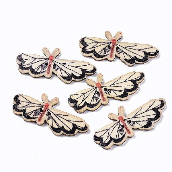 2-Hole Wooden Buttons