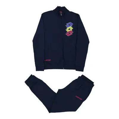 Lotto Full Tracksuit - Large Navy Polyamide