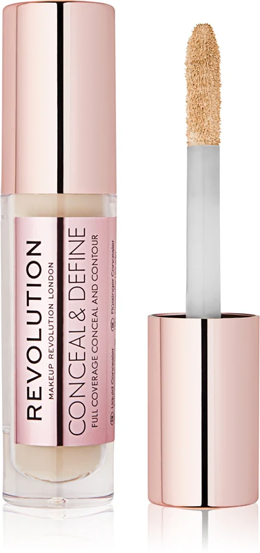 Makeup Revolution Conceal & Define Liquid Concealer Color C3 4 g
