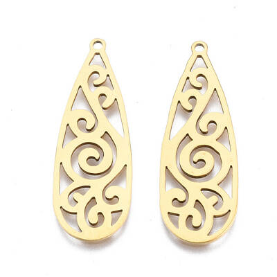 Ion Plating(IP) 201 Stainless Steel Pendants