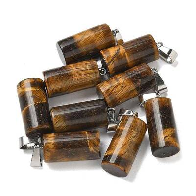 Natural Tiger Eye Pendants