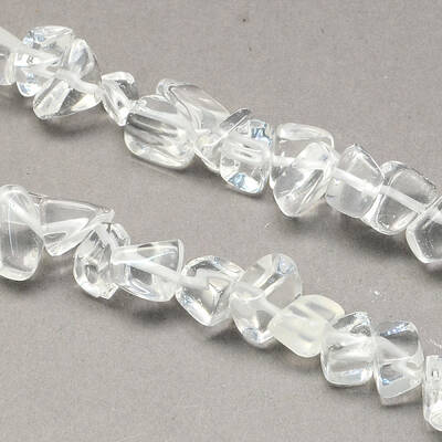 Natural Quartz Crystal Beads Strands