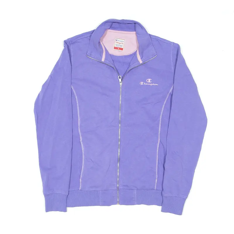 CHAMPION Track Jacket Purple Womens M