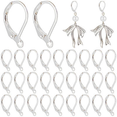Brass Leverback Earring Findings