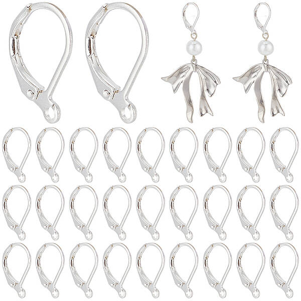 Brass Leverback Earring Findings