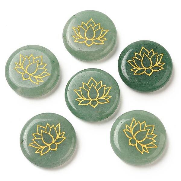 Natural Green Aventurine Cabochons