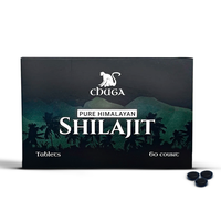Chuga Pure Organic Himalayan Shilajit Tablets | Over 75% Fulvic Acid | Harvested 16,000ft | Dietary Supplement Third Party La...