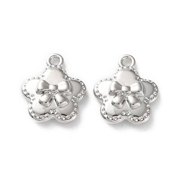 Rack Plating Alloy Rhinestone Pendants