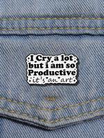 Slogan Enamel Pin, Cute Brooch, Fashion Accessories for Women & Men, Enamel Pin Suitable for Backpacks, Jeans, Scarves, Hats ...