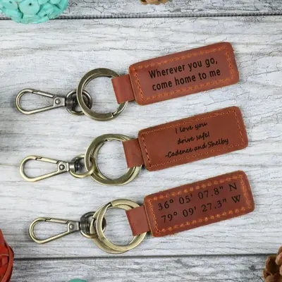 Set of 3 Drive Safe Keychain