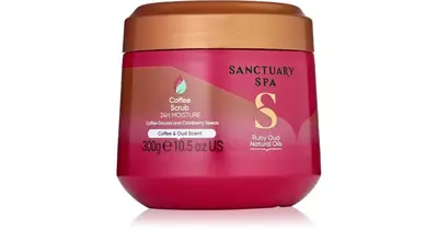 Sanctuary Spa Ruby Oud Coffee Body Scrub 300ml