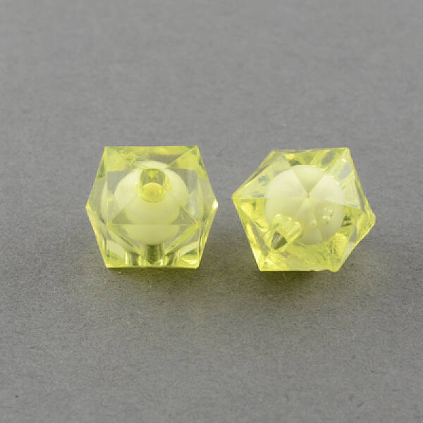 Transparent Acrylic Beads