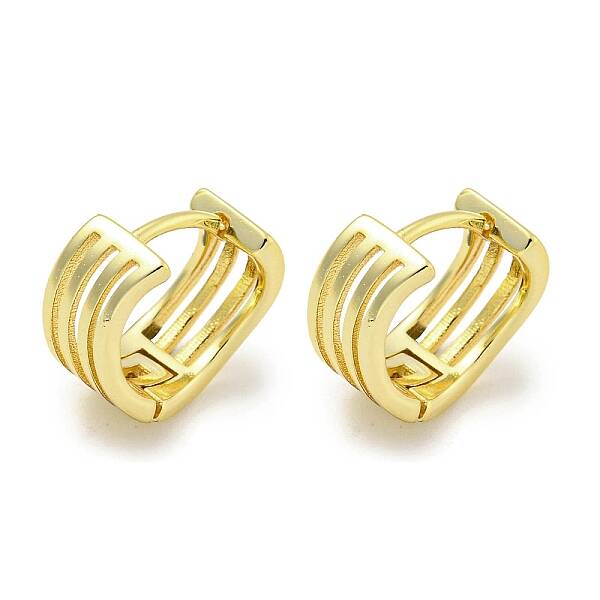 Brass Hoop Earrings