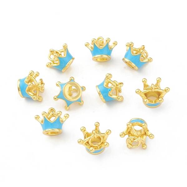 Eco-Friendly Brass Enamel Pendants