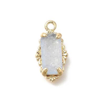 Brass Glass Charms