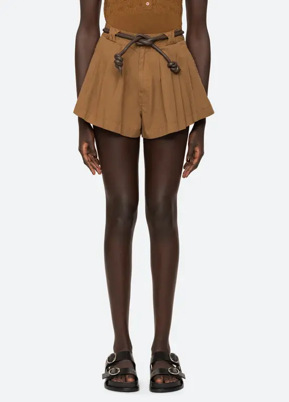 Shorts Samaka Garment D Pf24-161 Caramel | Color: CARAMEL | Size: US-06