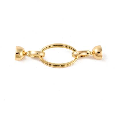 Brass Fold Over Clasps