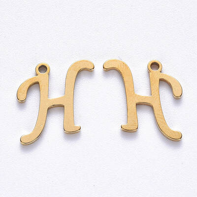 PVD Vacuum Plating 201 Stainless Steel Charms