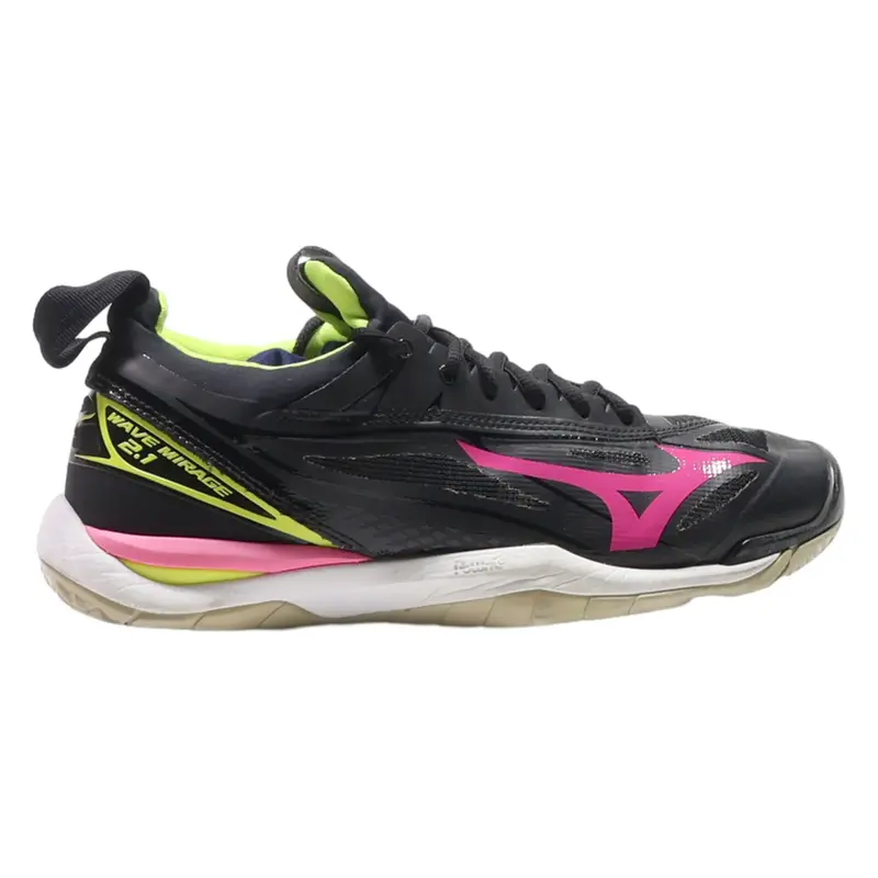 MIZUNO Wave Mirage 2 Sneaker Trainers Black Synthetic Womens UK 7.5