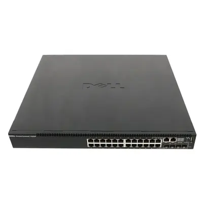 Dell XPD2X | PowerConnect 7000 Series 7024P 24 x Ports PoE+ 10/100/1000Base-T + 4 x SFP Combo Ports Layer 3 Managed 1U Rack M...
