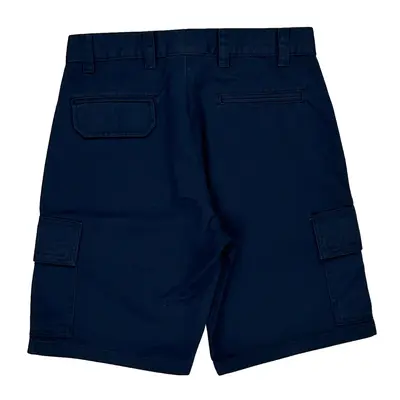 Hammill Cargo Shorts - 30? Waist Navy Polyester Blend
