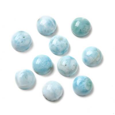 Natural Larimar Cabochons