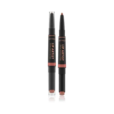 Catrice Lip Artist Matte lipstick + lip pencil matte effect color 010 Always Together 1.74 g