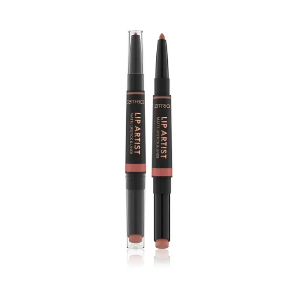 Catrice Lip Artist Matte lipstick + lip pencil matte effect color 010 Always Together 1.74 g