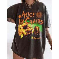Vintage Hot Alice In Chains Band Member Men S-5XL Tee Unisex Shirt, Retro Alice In Chains Tee Gift, Gift For Her, Music Tour ...