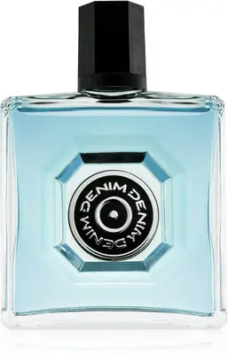 Denim Black Aftershave Lotion For Men 100ml