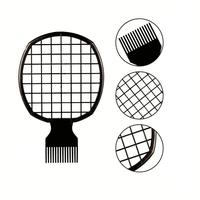Curly Hair Comb, Curly Hair Tin Foil Perm Heatless Hairstyle Mesh Comb, Professional Hair Styling Tools For Men, Hair Access...