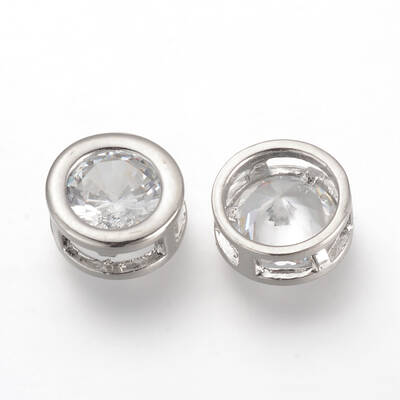 Alloy Cubic Zirconia Pendants