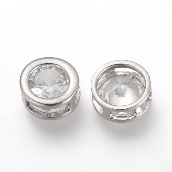 Alloy Cubic Zirconia Pendants