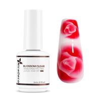 Nail Blooming Gel 15ml Clear U V Led Blossom Gel Polish for Spreading Effect Marble Watercolor Floral Print for DIY Nail Art ...