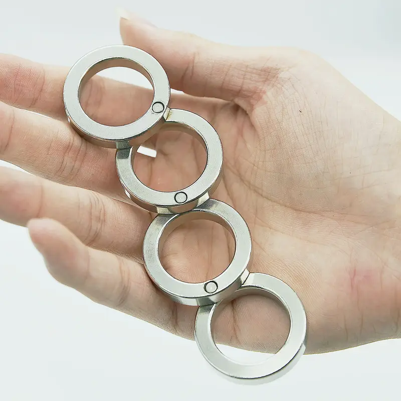 Folding Finger Ring Finger folding decompression toyAnxiety Relief Stress Reducing Finger Ring Couple gifts A gift for someon...