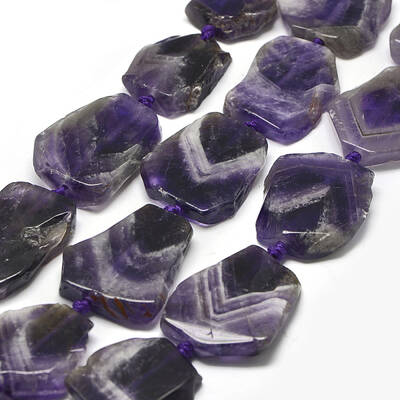 Natural Amethyst Beads Strands