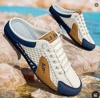 Slippers for men at home, one foot casual and versatile men's shoes