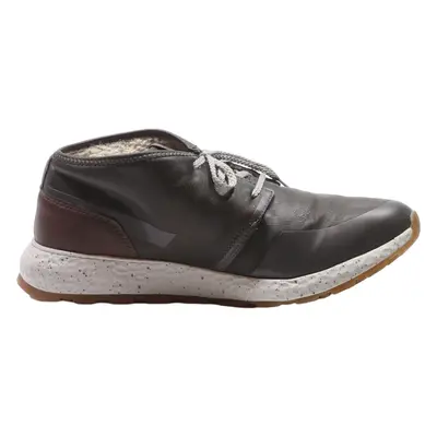BUGATTI Sneaker Trainers Grey Leather Mens UK 10