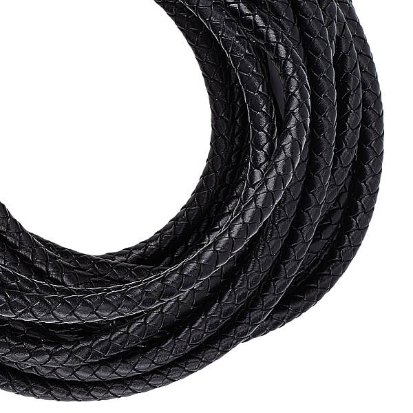 5M Braided Leather Cord