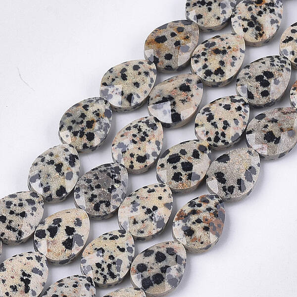Natural Dalmatian Jasper Beads Strands