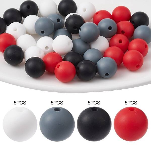 Food Grade Eco-Friendly Silicone Focal Beads