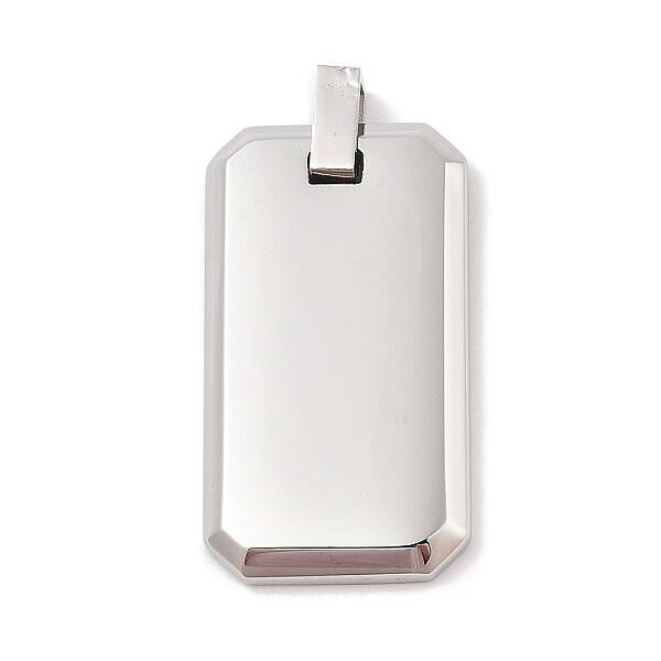 Anti-Tarnish 304 Stainless Steel Stamping Blank Tag Pendants