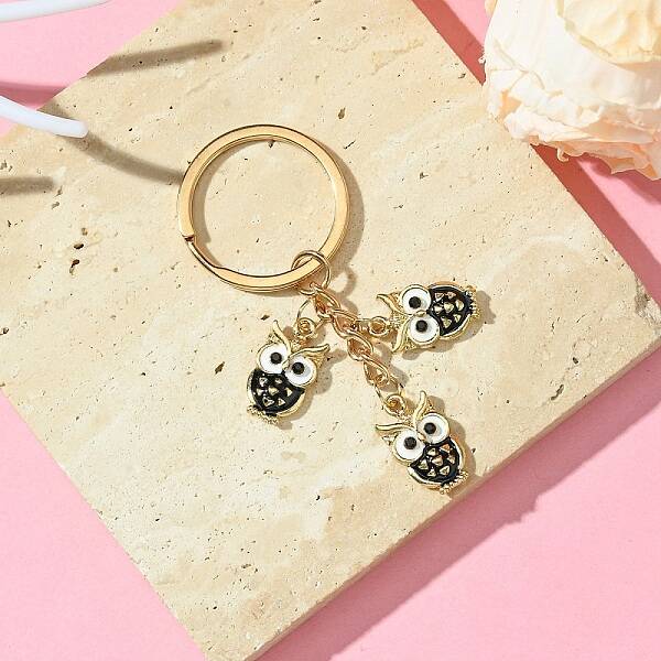 Alloy Enamel Keychain