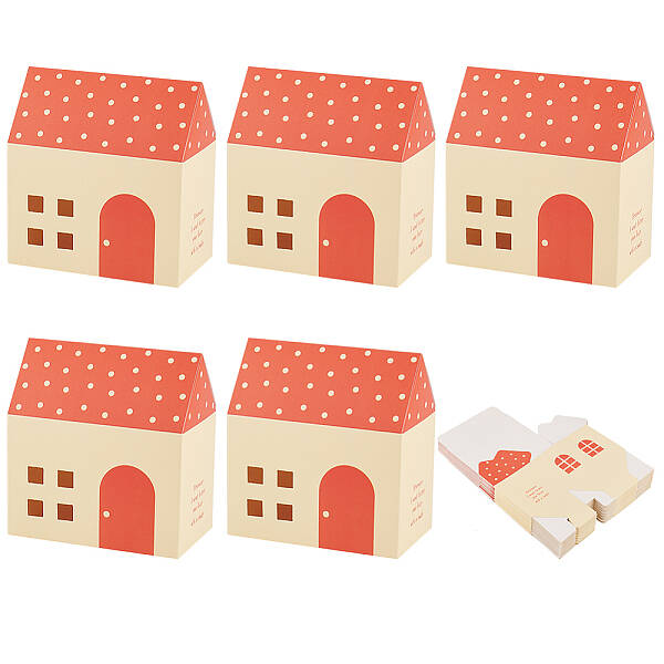 Paper Small House Gift Boxes