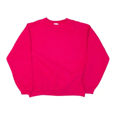 CHEETAH Mervyns Sweatshirt Pink Mens L