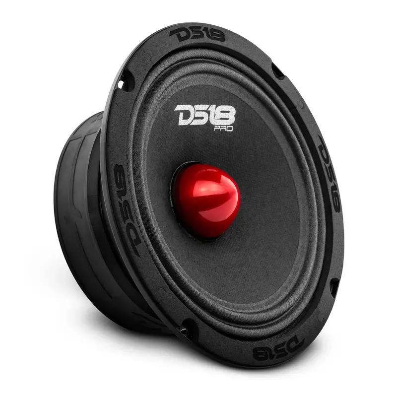 DS18 PRO-GM6.4B 6.5 Mid-Range Loudspeaker with Bullet 480 Watts 4-Ohm