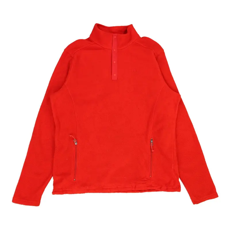 L.L.Bean Tall Fleece - XL Red Polyester
