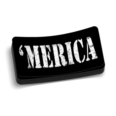 'Merica Hard Hat Decal