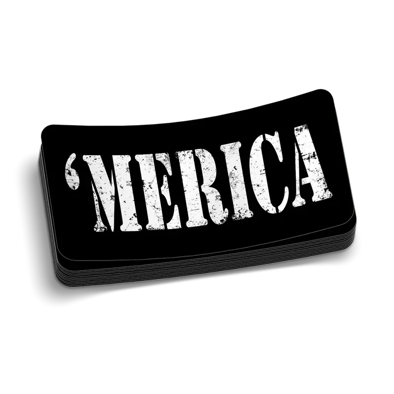 'Merica Hard Hat Decal