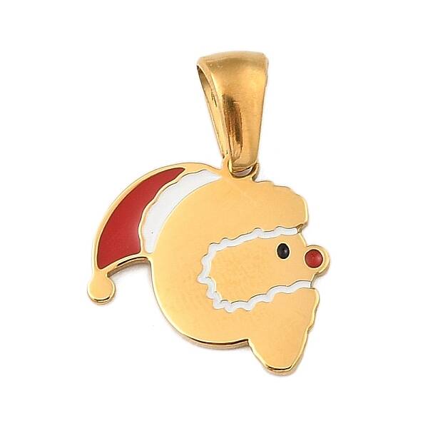 Christmas Theme 304 Stainless Steel Pendants